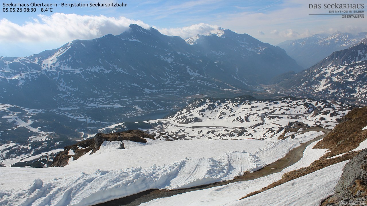 Archived image Webcam View Seekarspitz top station