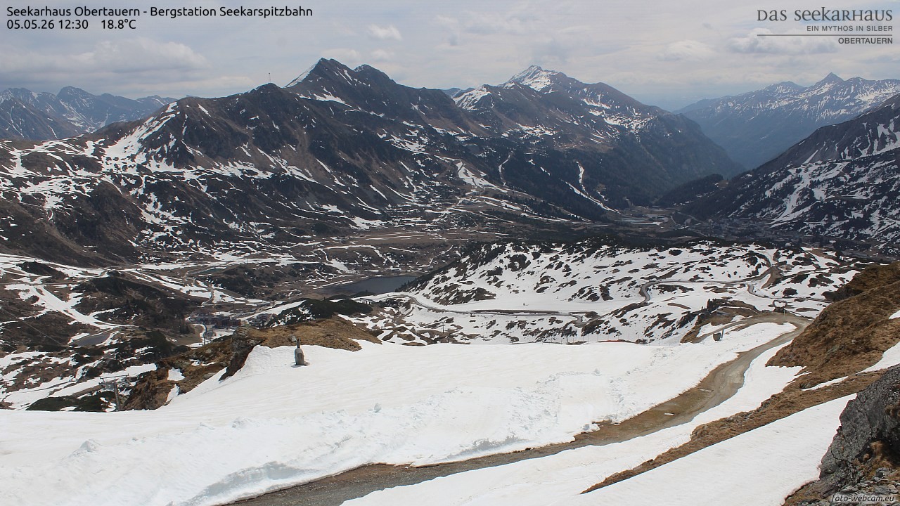 Archived image Webcam View Seekarspitz top station