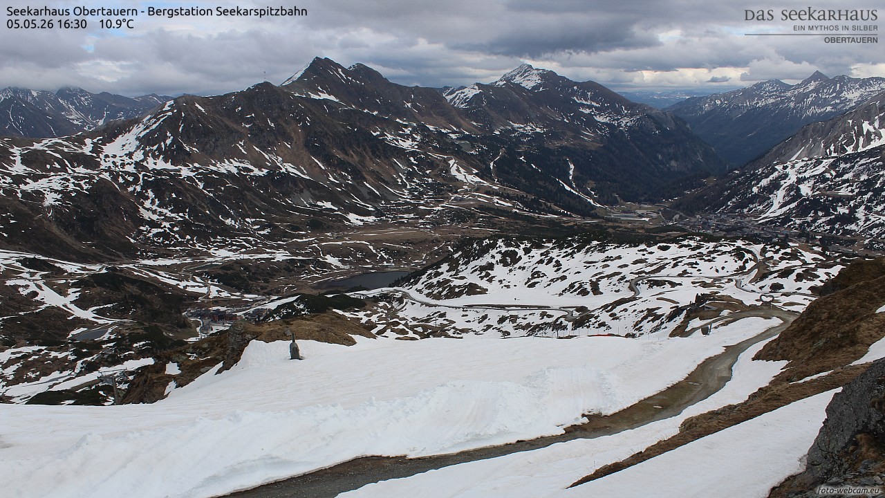 Archived image Webcam View Seekarspitz top station