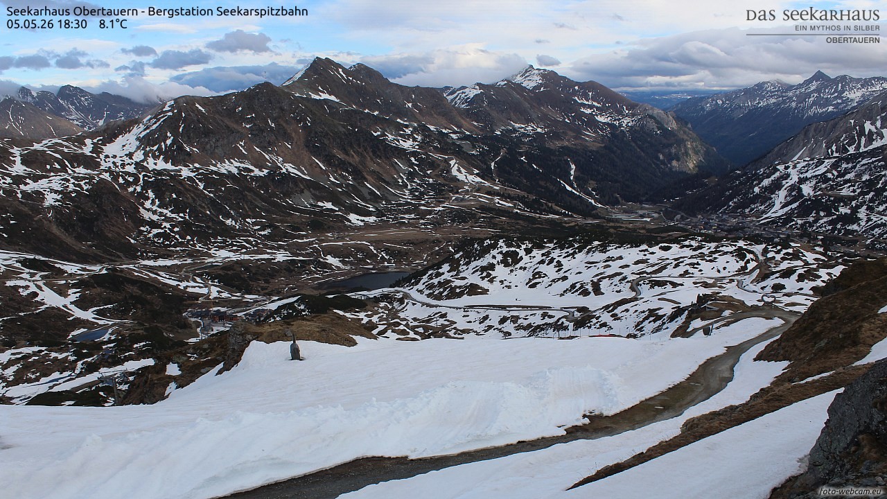 Archived image Webcam View Seekarspitz top station