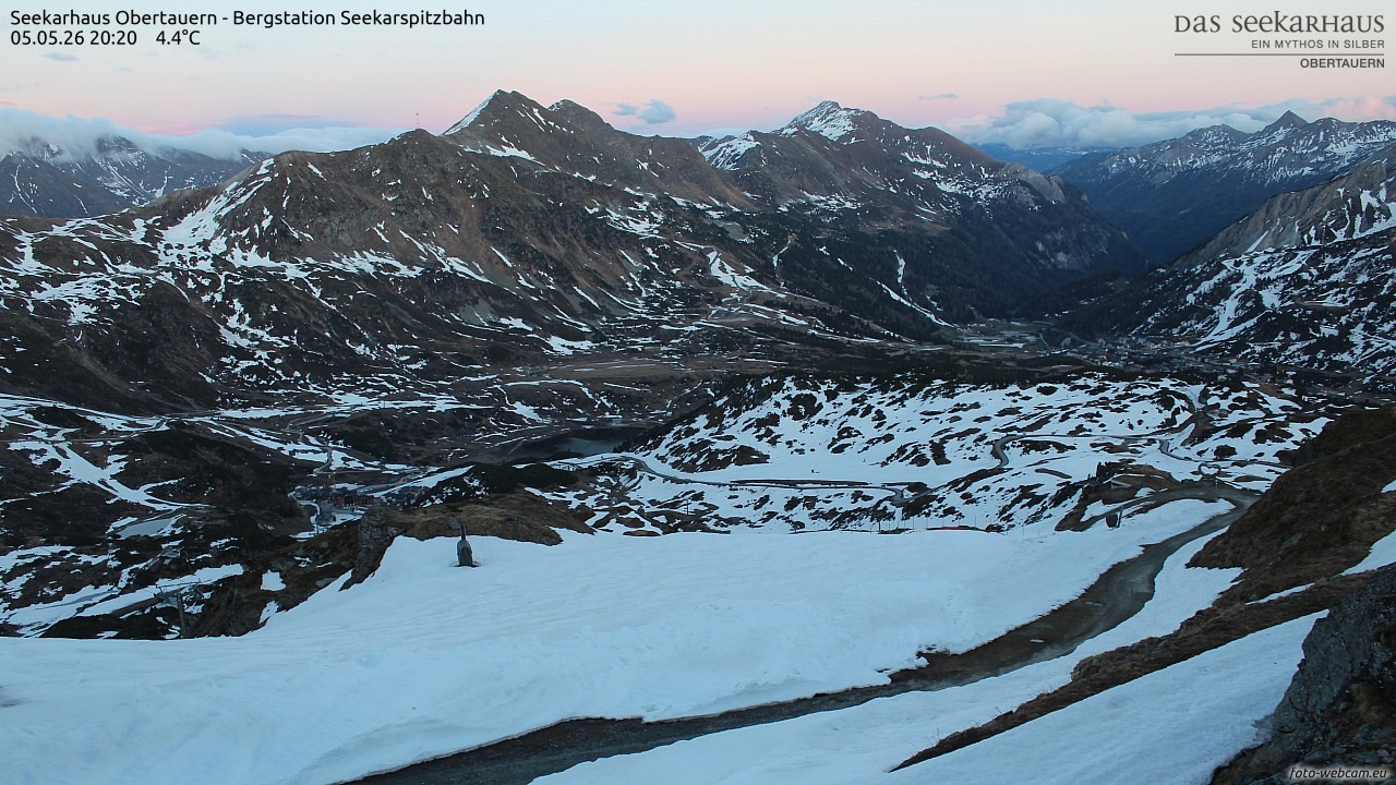 Archived image Webcam View Seekarspitz top station