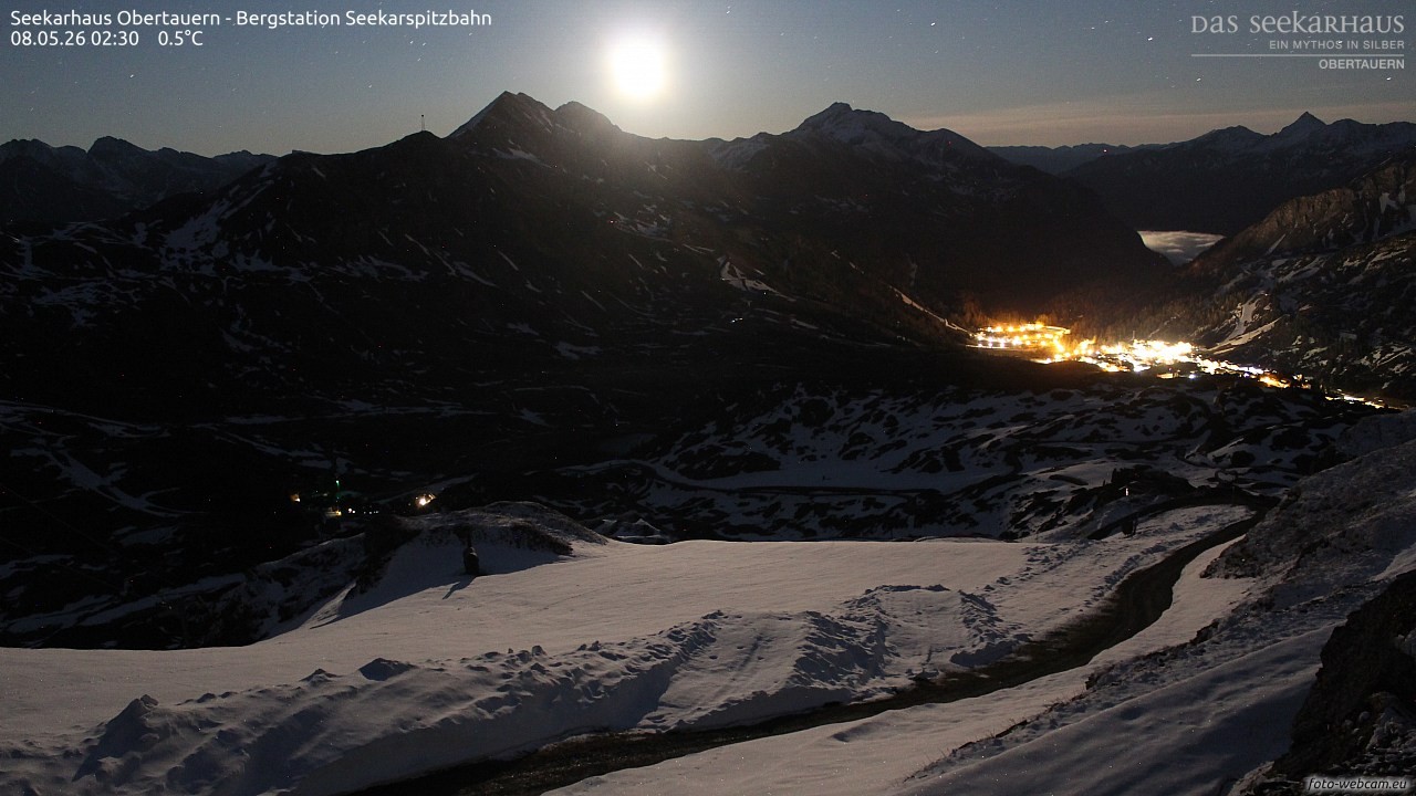 Archiv Foto Webcam Obertauern: Seekarspitz top station