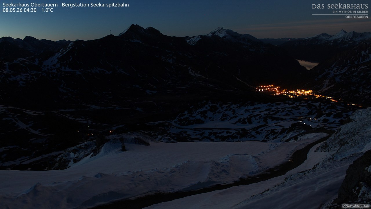 Archiv Foto Webcam Obertauern: Seekarspitz top station