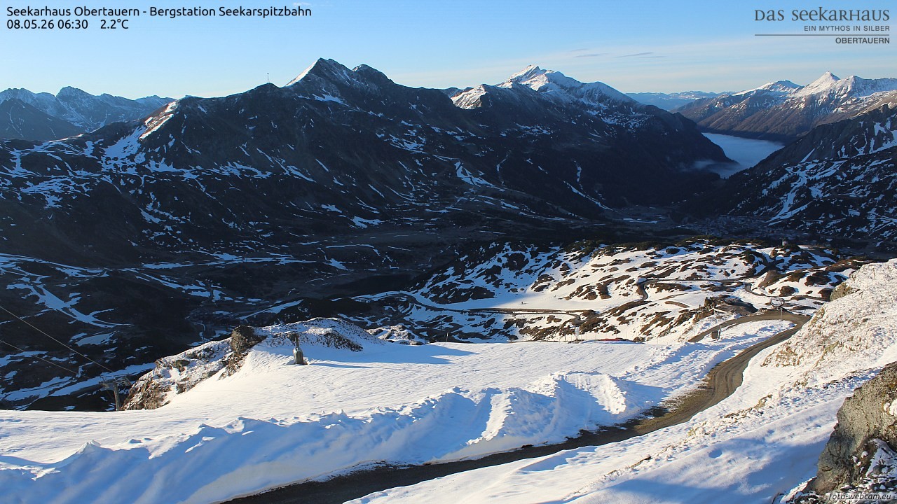 Archiv Foto Webcam Obertauern: Seekarspitz top station