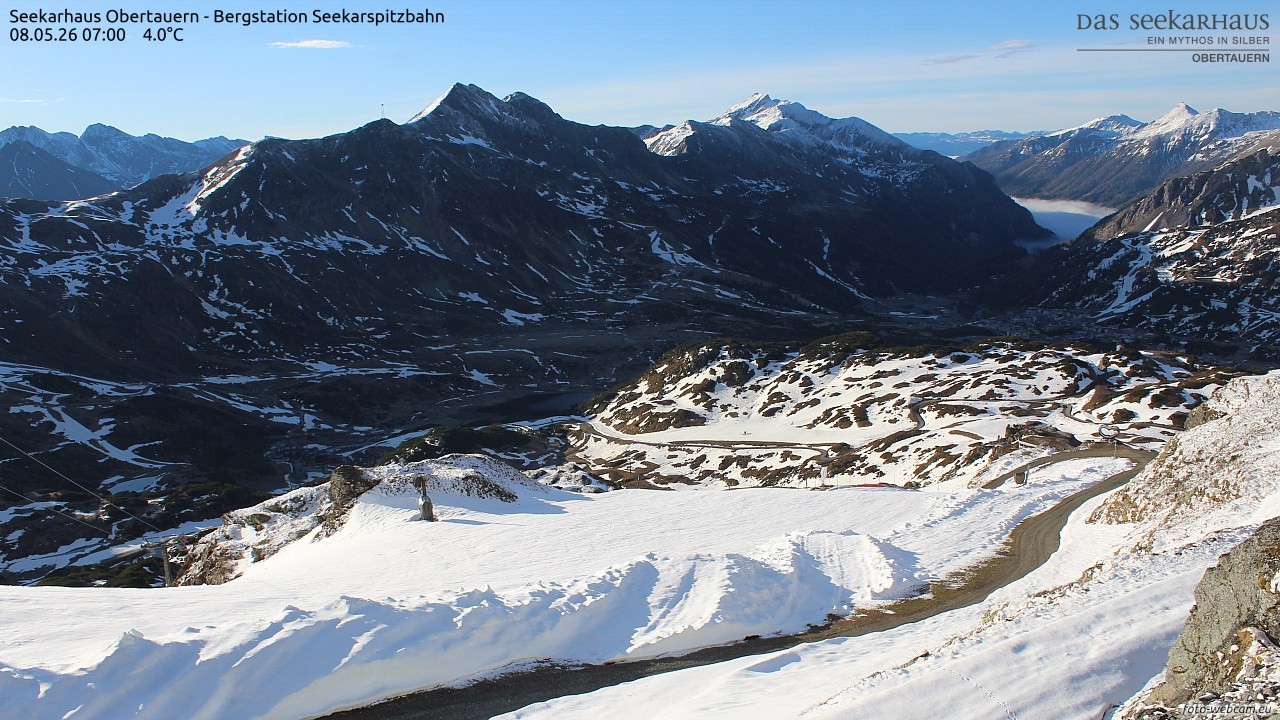 Archiv Foto Webcam Obertauern: Seekarspitz top station