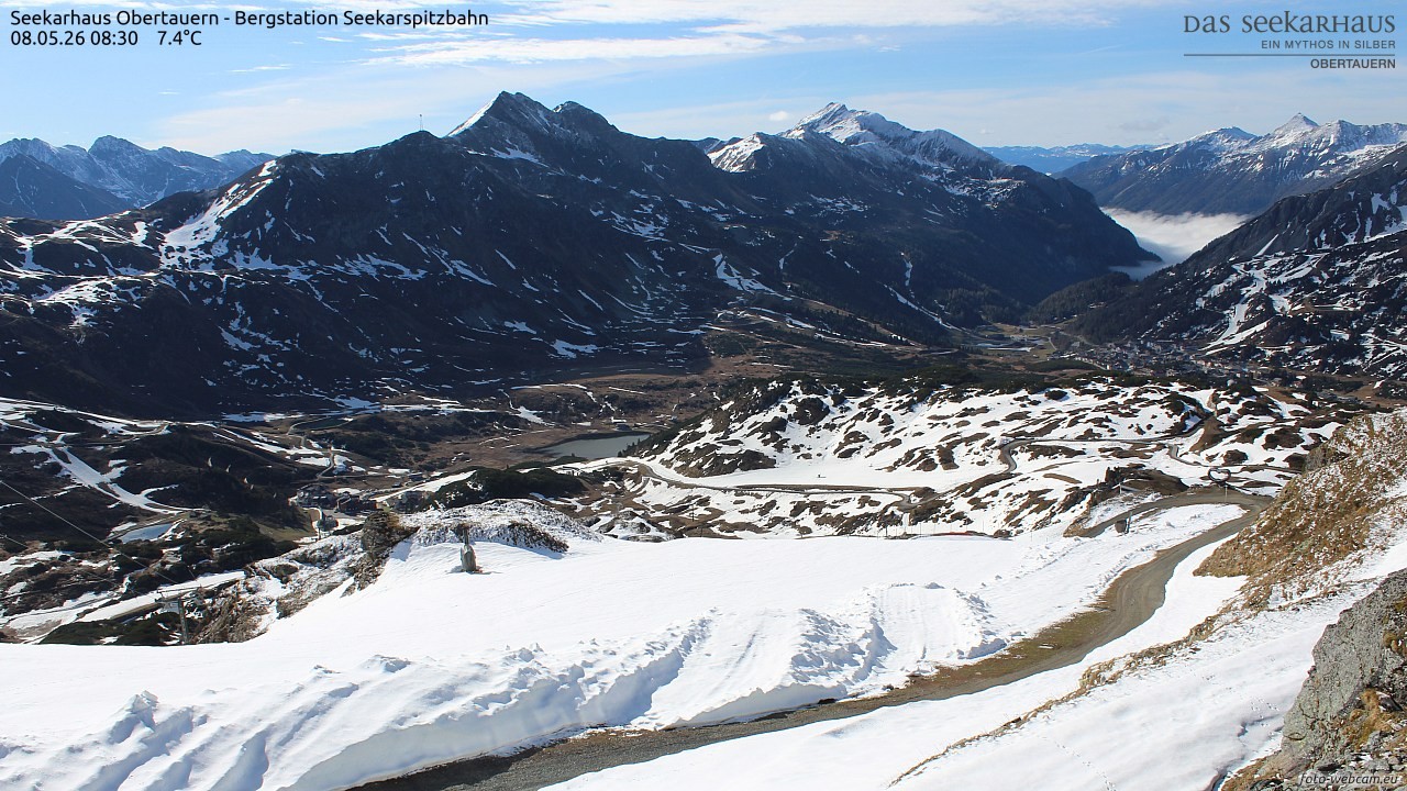Archiv Foto Webcam Obertauern: Seekarspitz top station