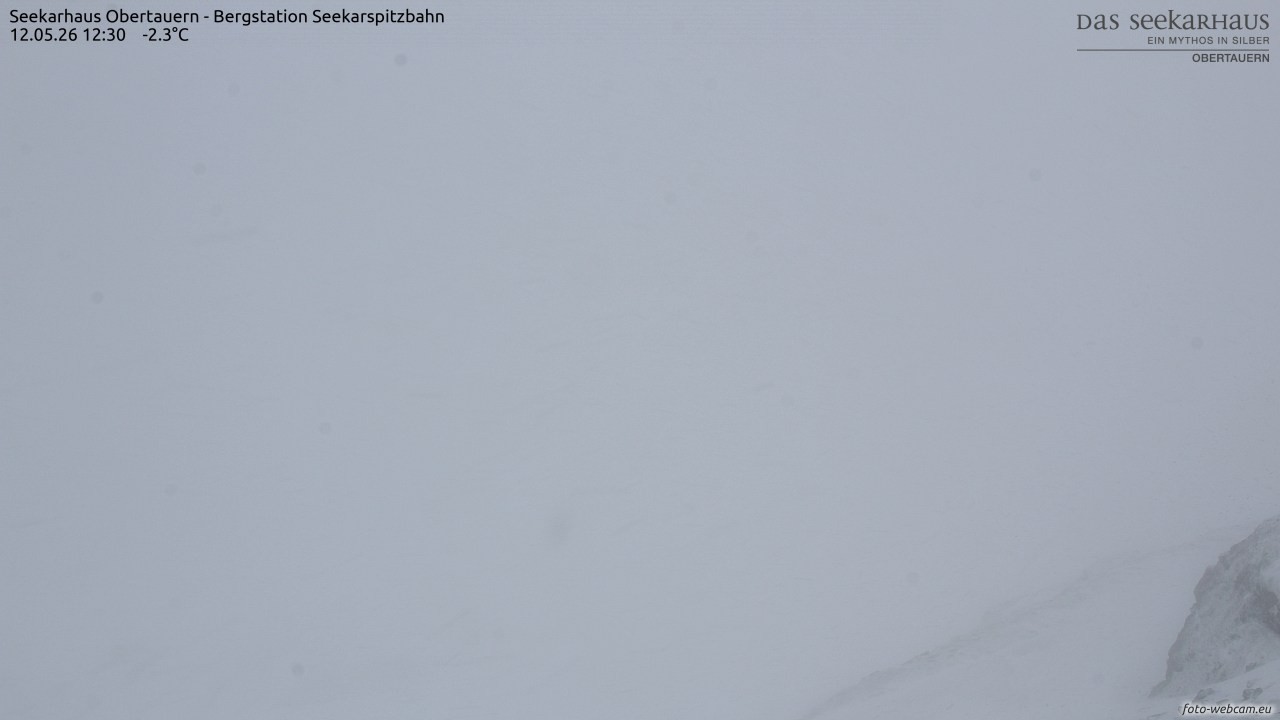 Archiv Foto Webcam Obertauern: Seekarspitz top station