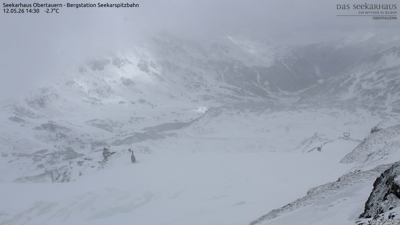 Archiv Foto Webcam Obertauern: Seekarspitz top station