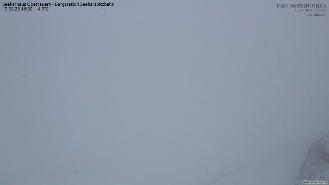 Archiv Foto Webcam Obertauern: Seekarspitz top station