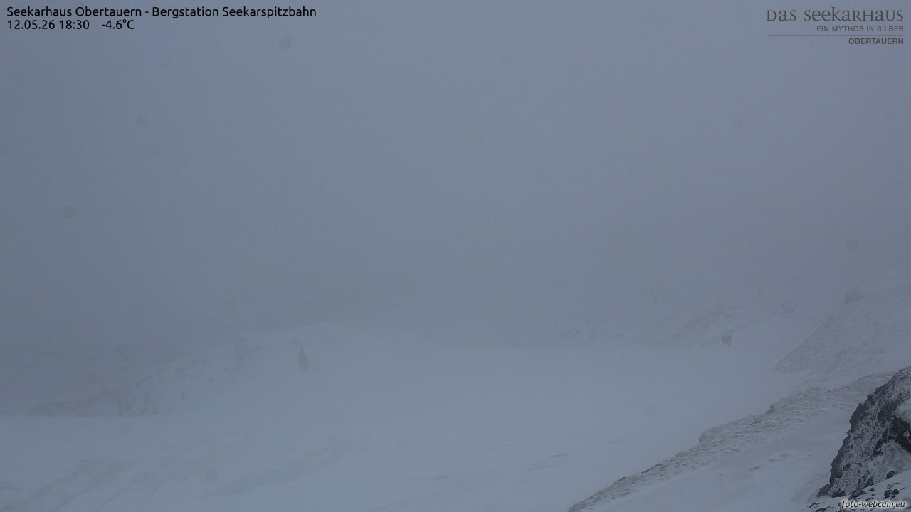 Archiv Foto Webcam Obertauern: Seekarspitz top station