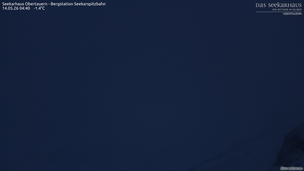 Archiv Foto Webcam Obertauern: Seekarspitz top station