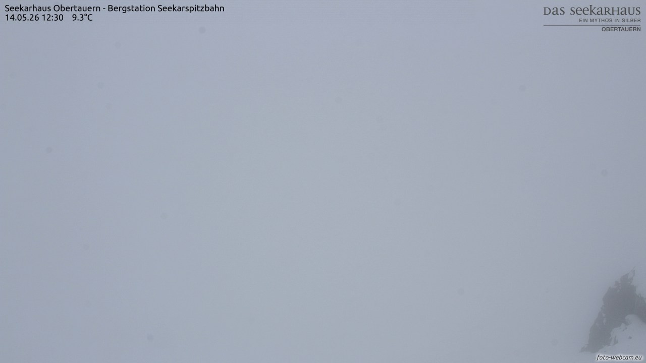 Archiv Foto Webcam Obertauern: Seekarspitz top station
