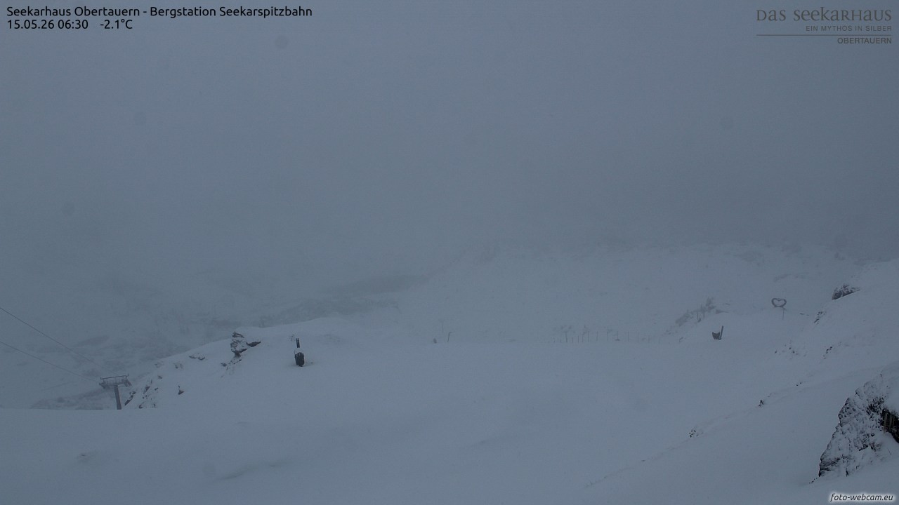 Archiv Foto Webcam Obertauern: Seekarspitz top station
