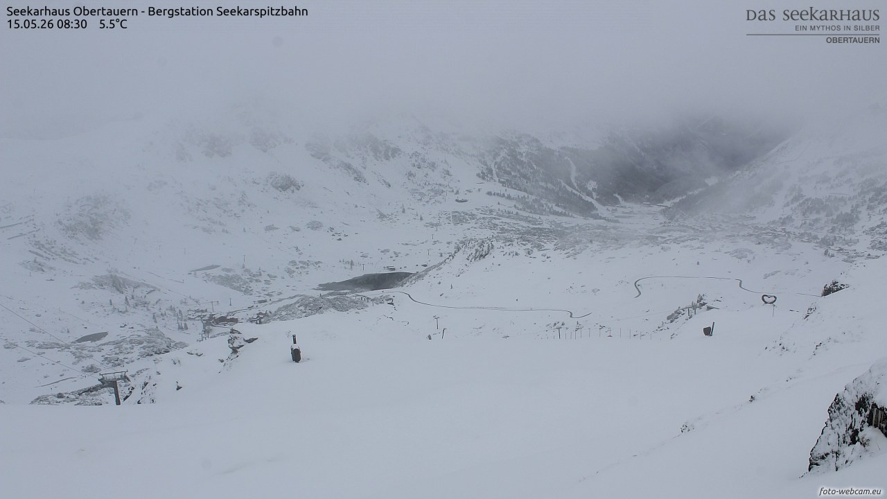 Archiv Foto Webcam Obertauern: Seekarspitz top station