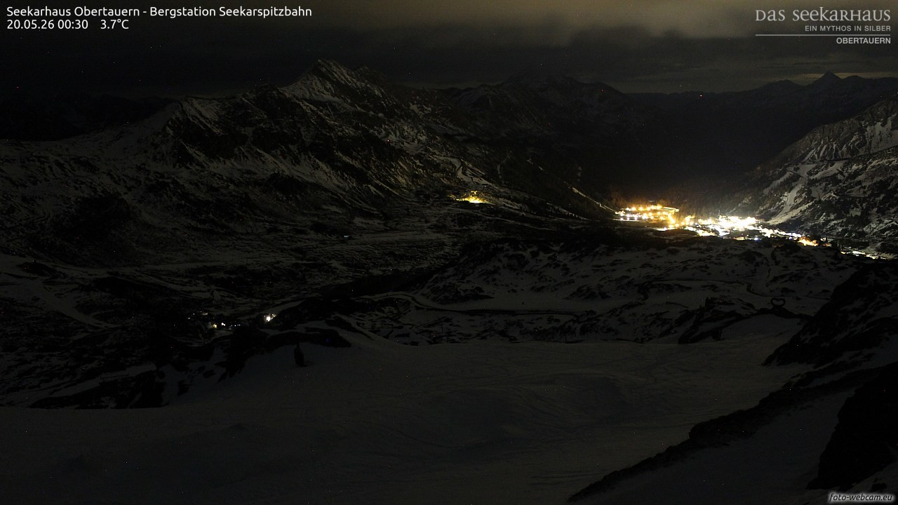 Archiv Foto Webcam Obertauern: Seekarspitz top station