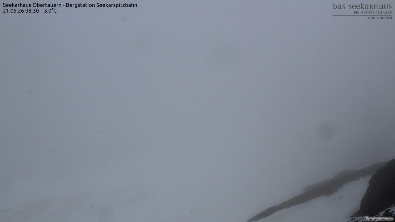 Archiv Foto Webcam Obertauern: Seekarspitz top station