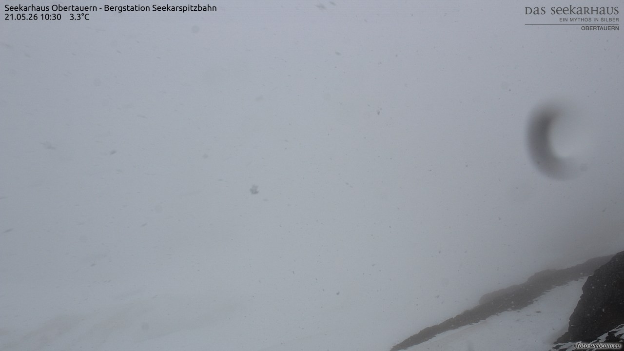 Archiv Foto Webcam Obertauern: Seekarspitz top station