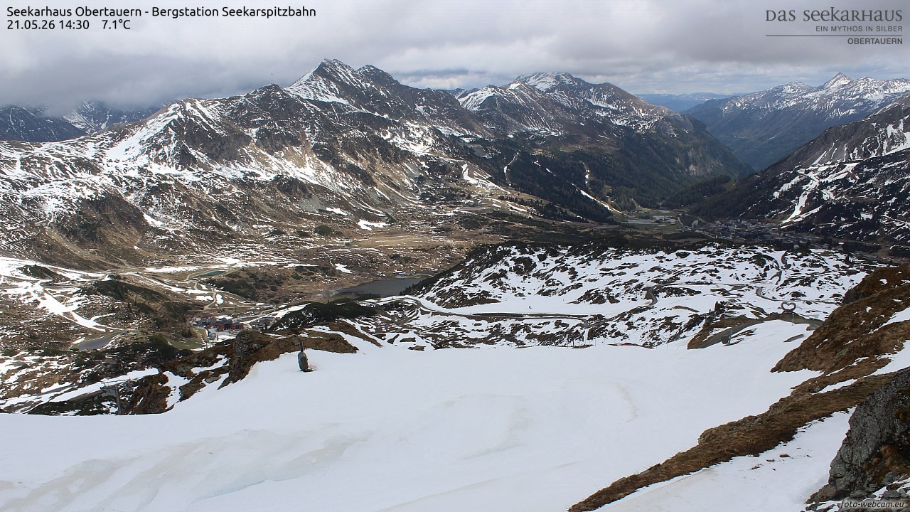 Archiv Foto Webcam Obertauern: Seekarspitz top station