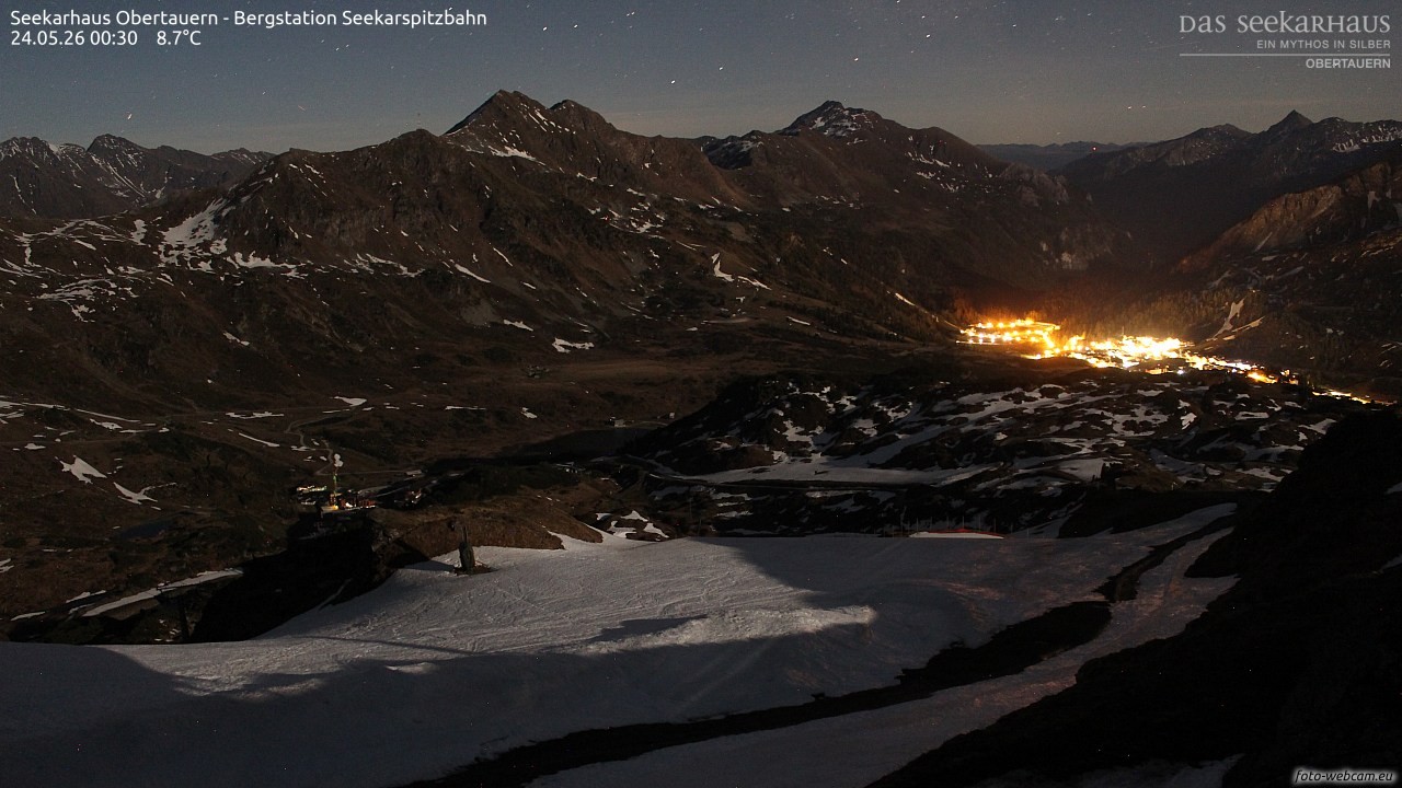 Archiv Foto Webcam Obertauern: Seekarspitz top station