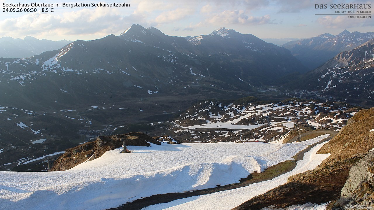 Archiv Foto Webcam Obertauern: Seekarspitz top station