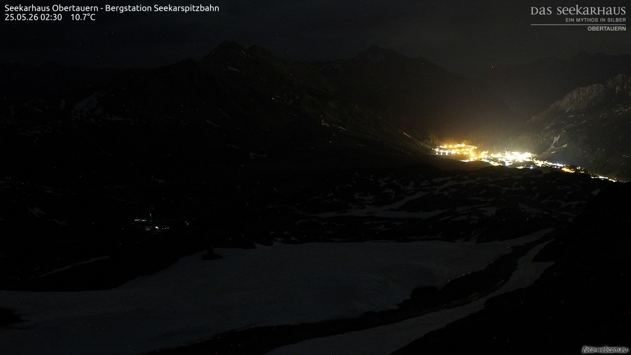Archived image Webcam View Seekarspitz top station