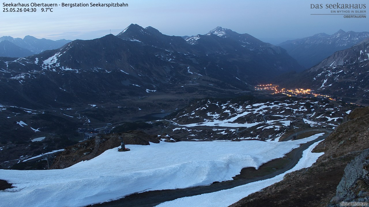 Archived image Webcam View Seekarspitz top station