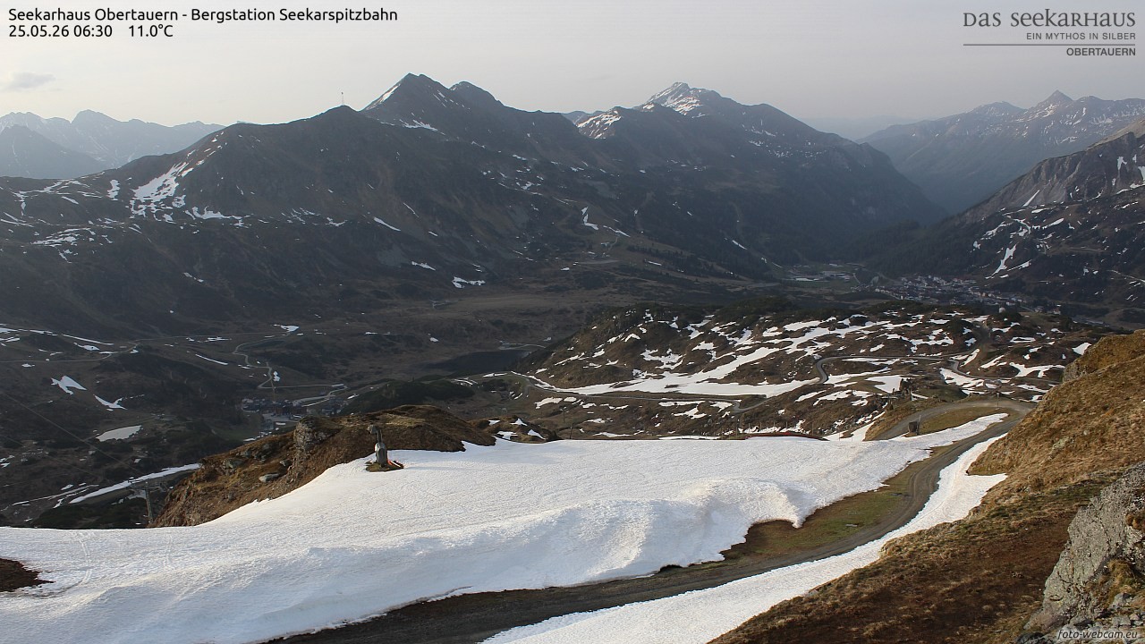Archived image Webcam View Seekarspitz top station