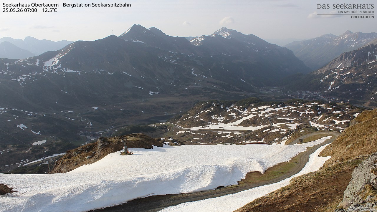 Archived image Webcam View Seekarspitz top station