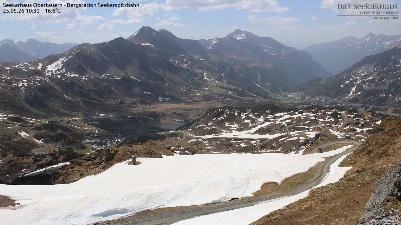 Archived image Webcam View Seekarspitz top station