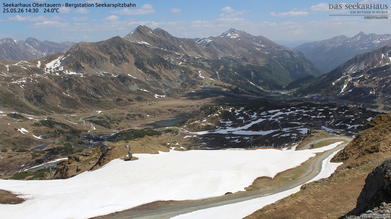 Archived image Webcam View Seekarspitz top station