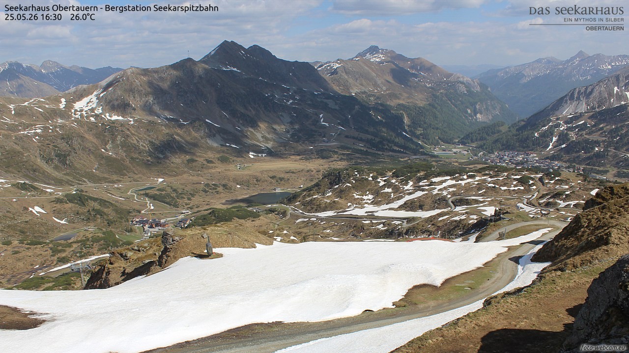 Archived image Webcam View Seekarspitz top station