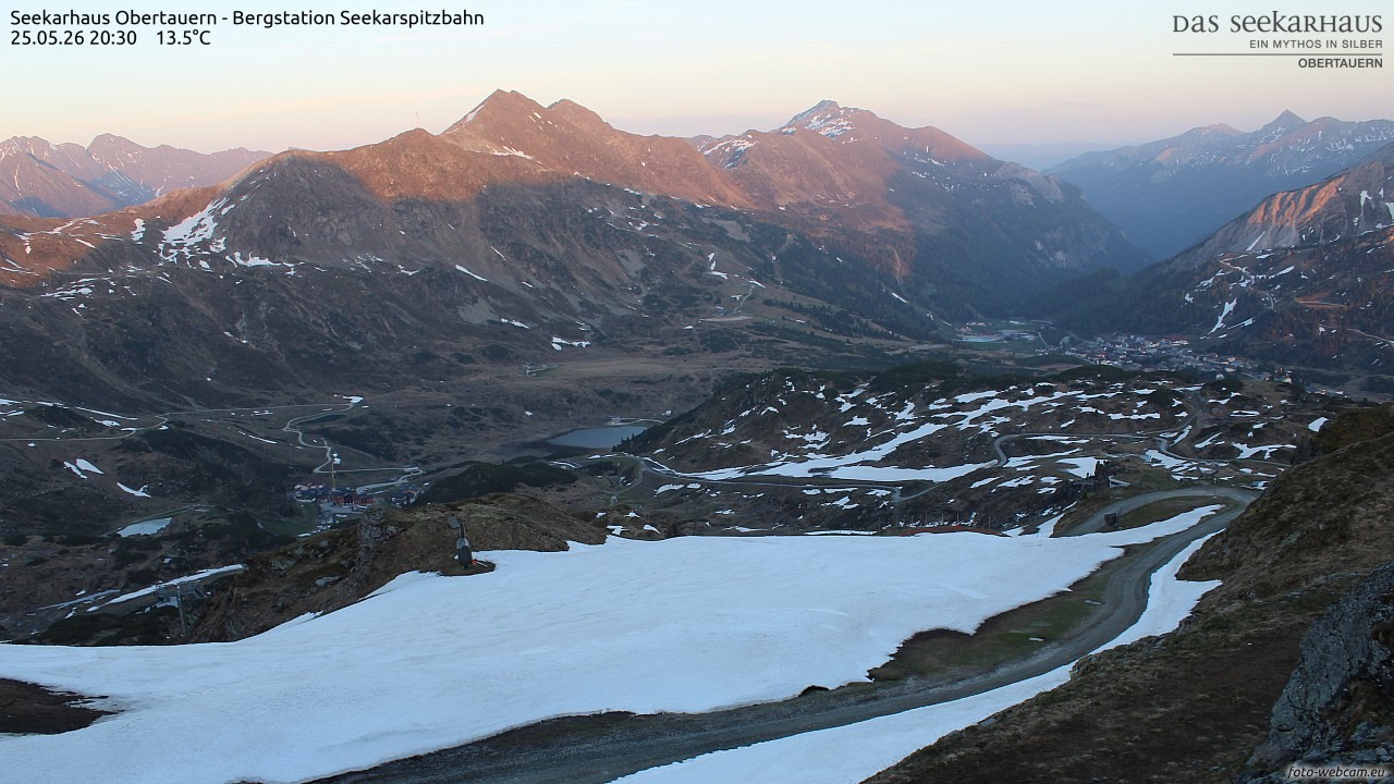 Archived image Webcam View Seekarspitz top station