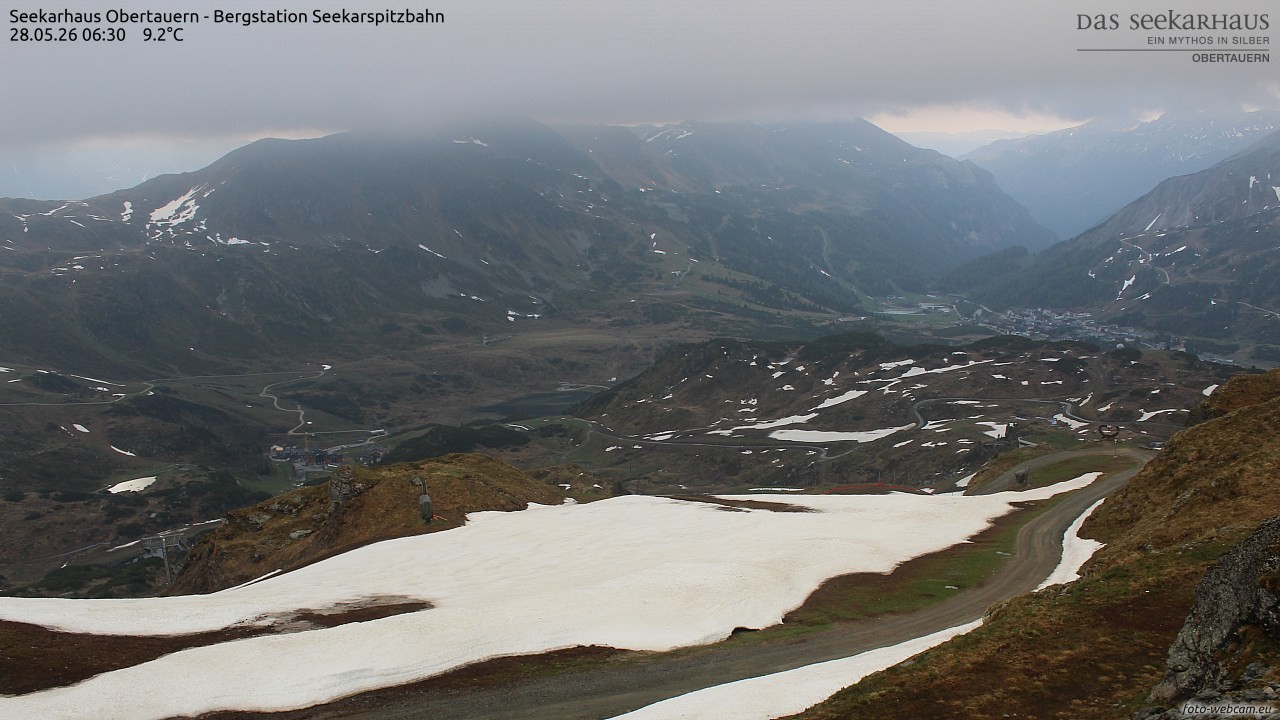 Archiv Foto Webcam Obertauern: Seekarspitz top station