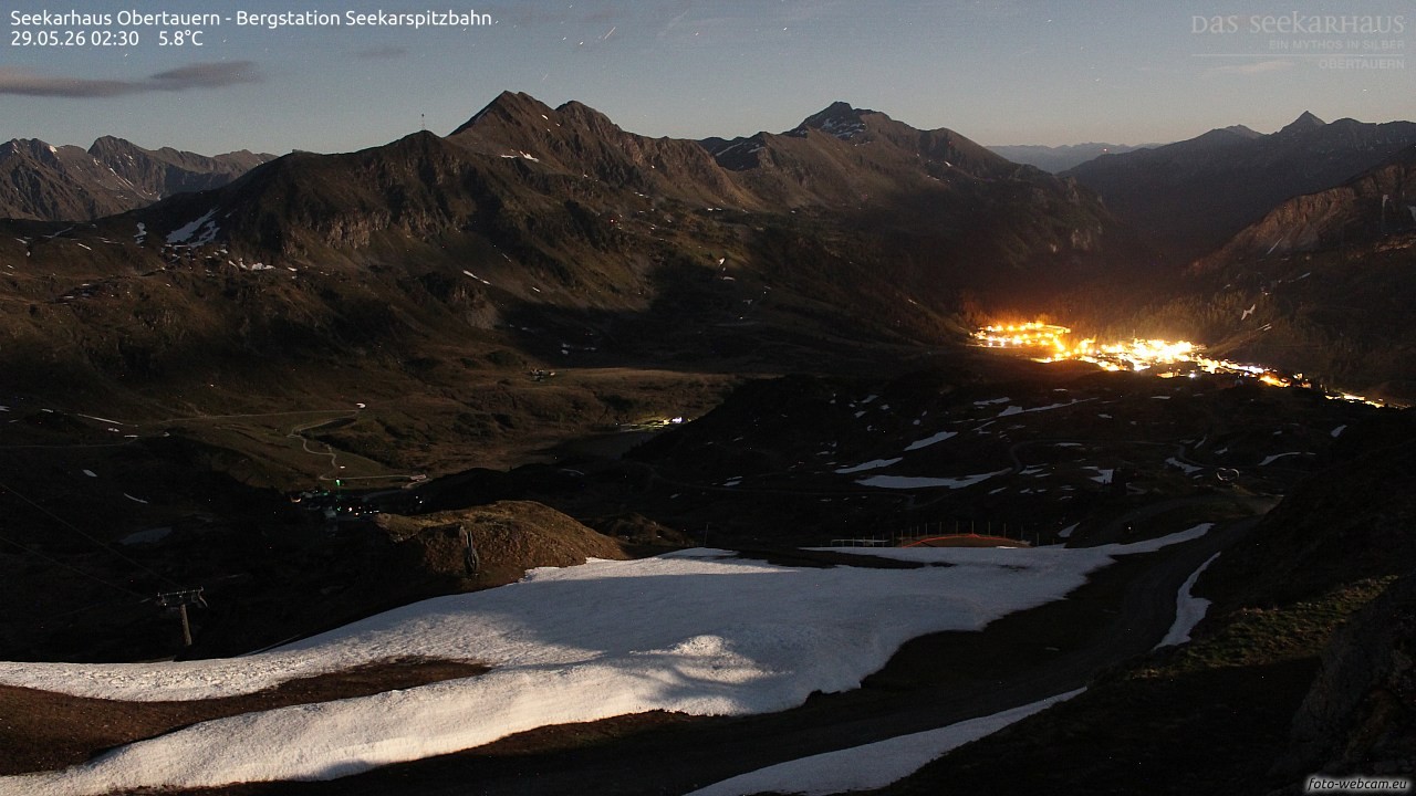 Archiv Foto Webcam Obertauern: Seekarspitz top station