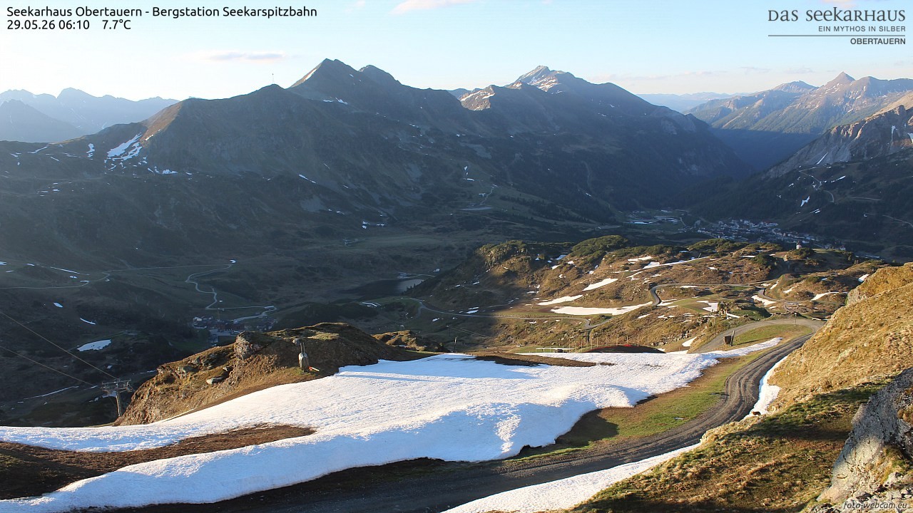 Archiv Foto Webcam Obertauern: Seekarspitz top station