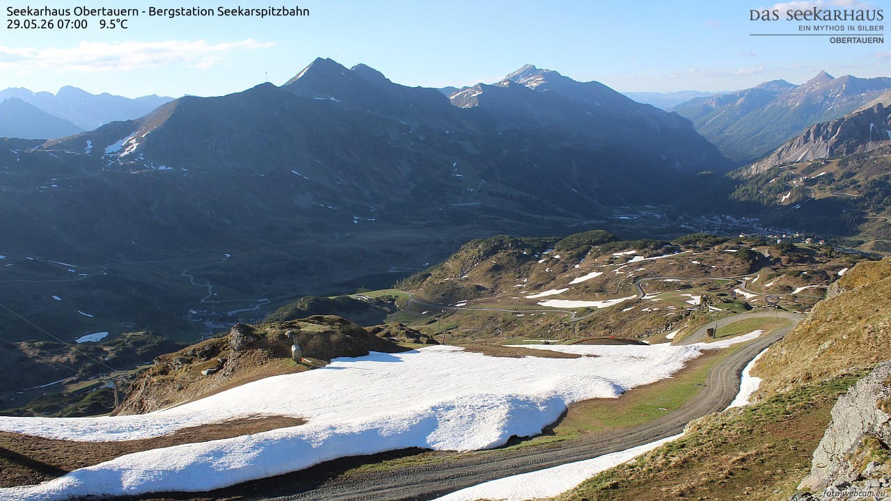 Archiv Foto Webcam Obertauern: Seekarspitz top station