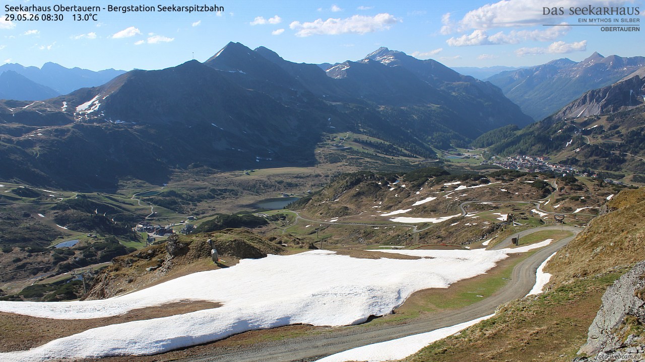 Archiv Foto Webcam Obertauern: Seekarspitz top station