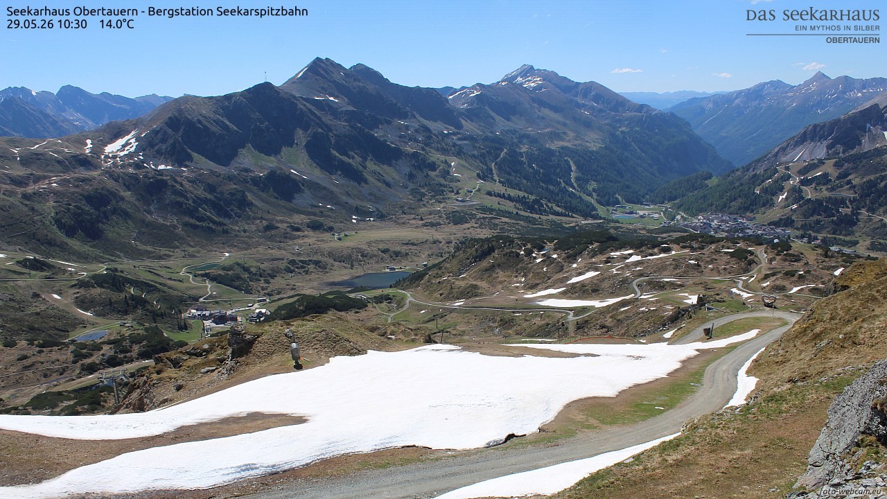 Archiv Foto Webcam Obertauern: Seekarspitz top station