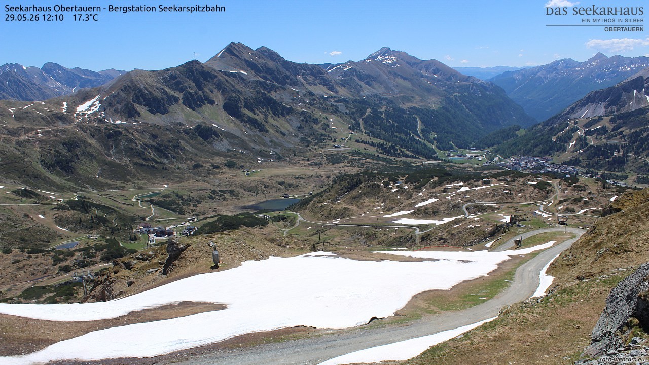 Archiv Foto Webcam Obertauern: Seekarspitz top station