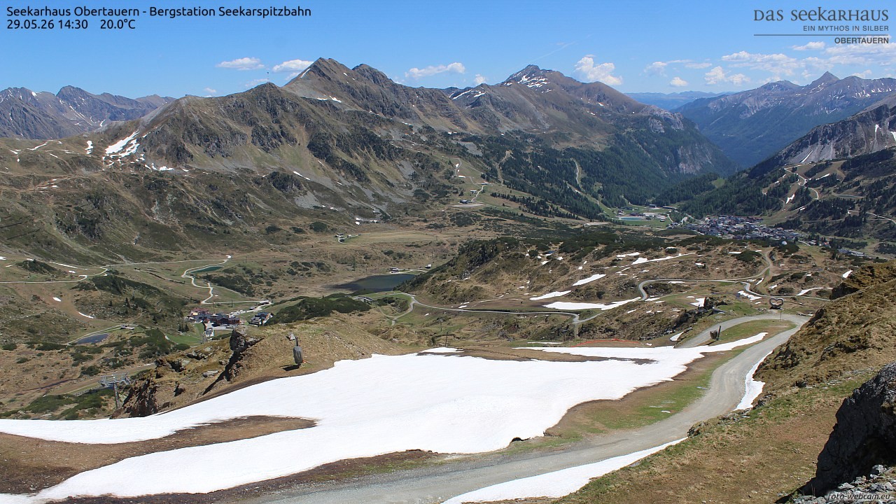 Archiv Foto Webcam Obertauern: Seekarspitz top station