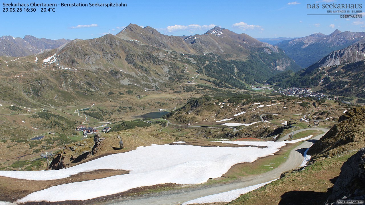 Archiv Foto Webcam Obertauern: Seekarspitz top station