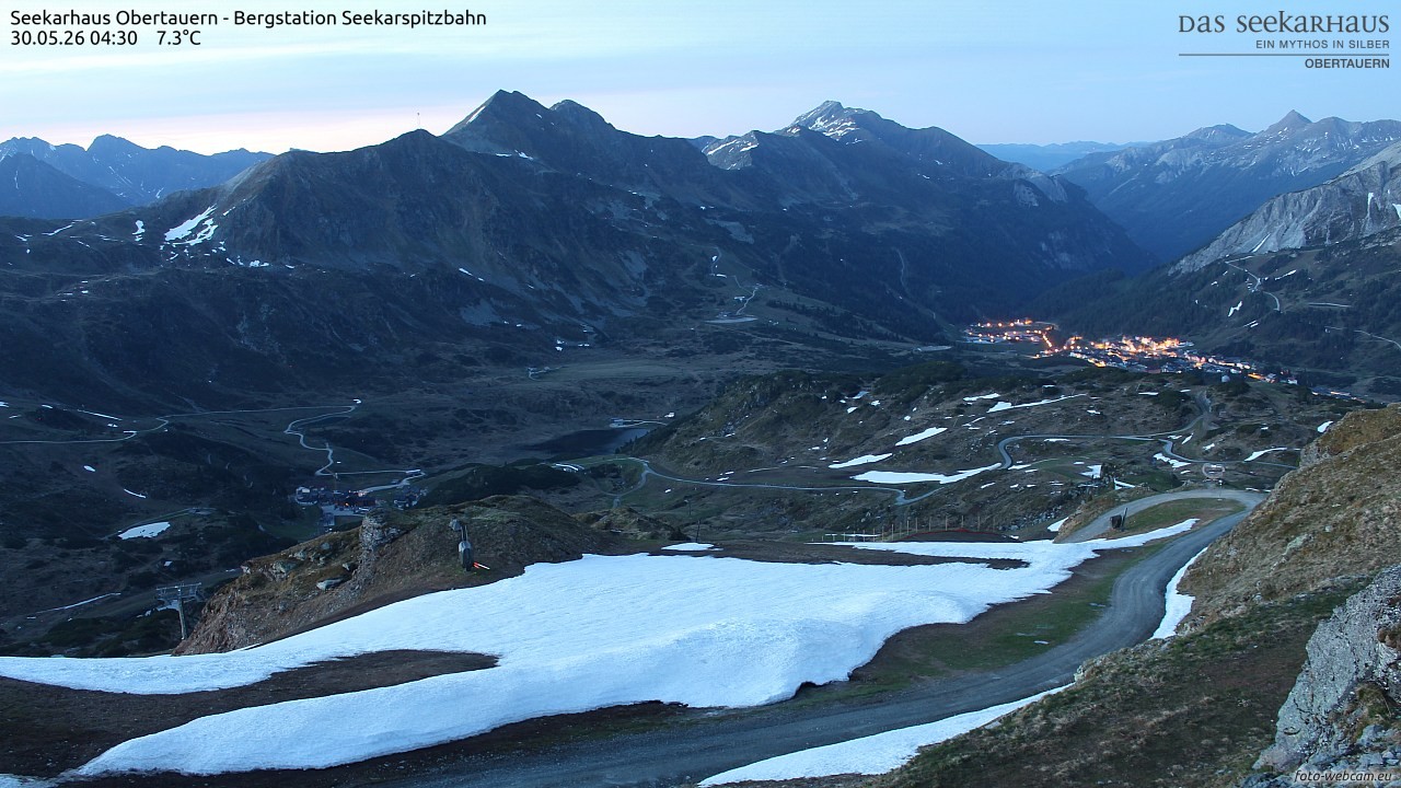 Archiv Foto Webcam Obertauern: Seekarspitz top station