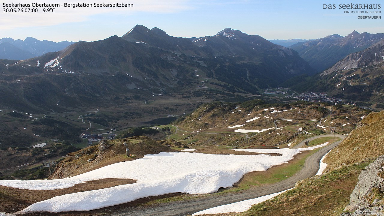 Archiv Foto Webcam Obertauern: Seekarspitz top station