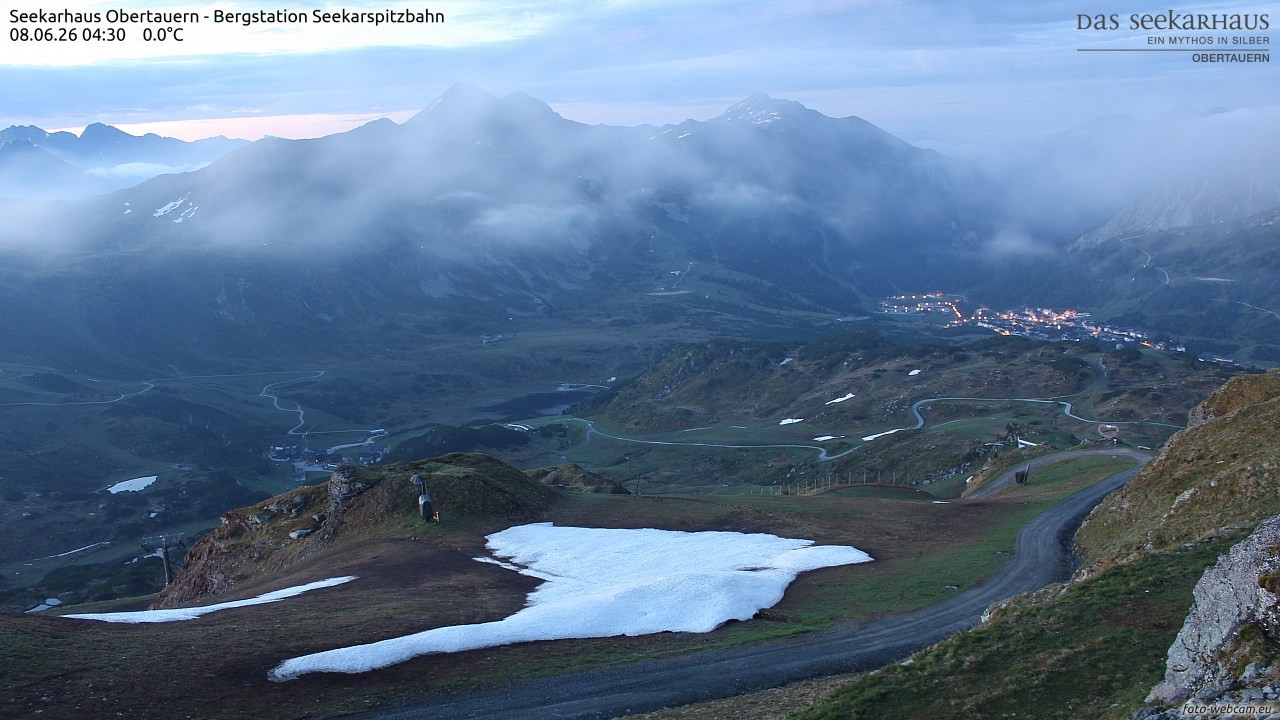 Archiv Foto Webcam Obertauern: Seekarspitz top station