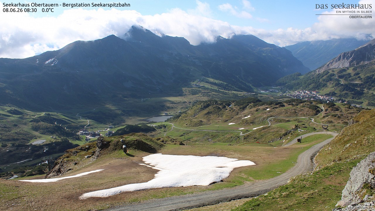 Archiv Foto Webcam Obertauern: Seekarspitz top station