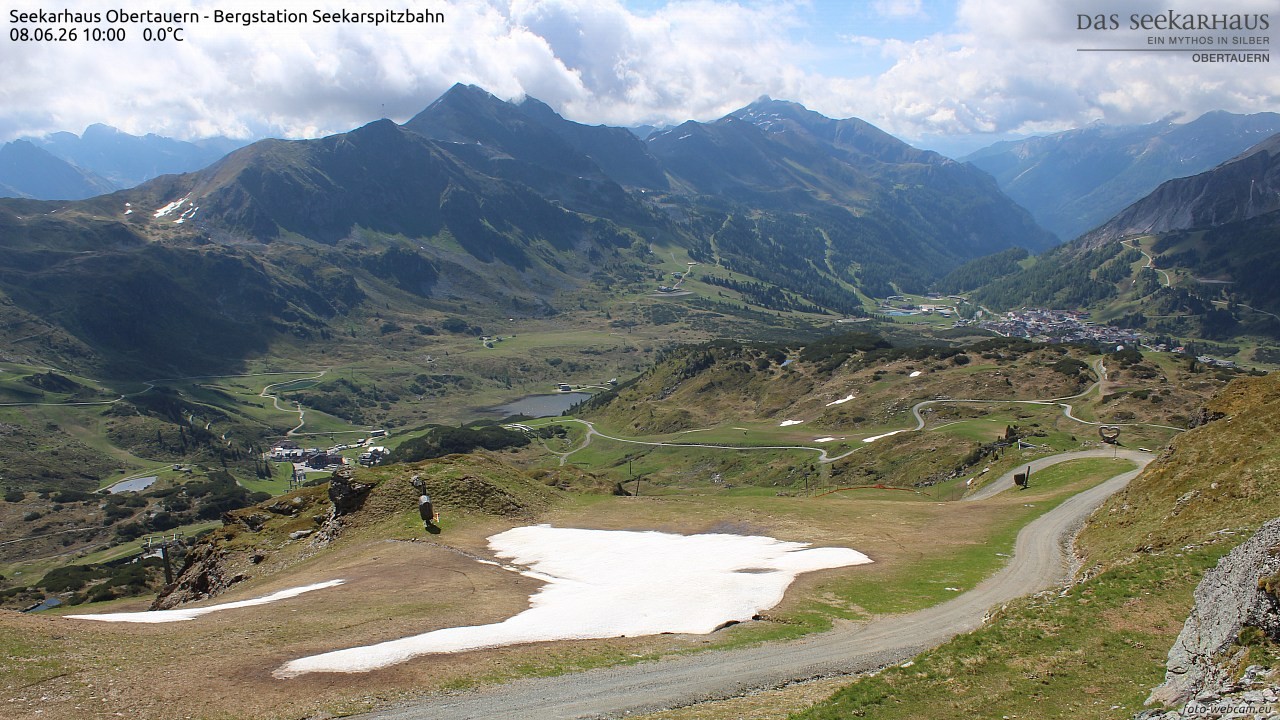Archiv Foto Webcam Obertauern: Seekarspitz top station