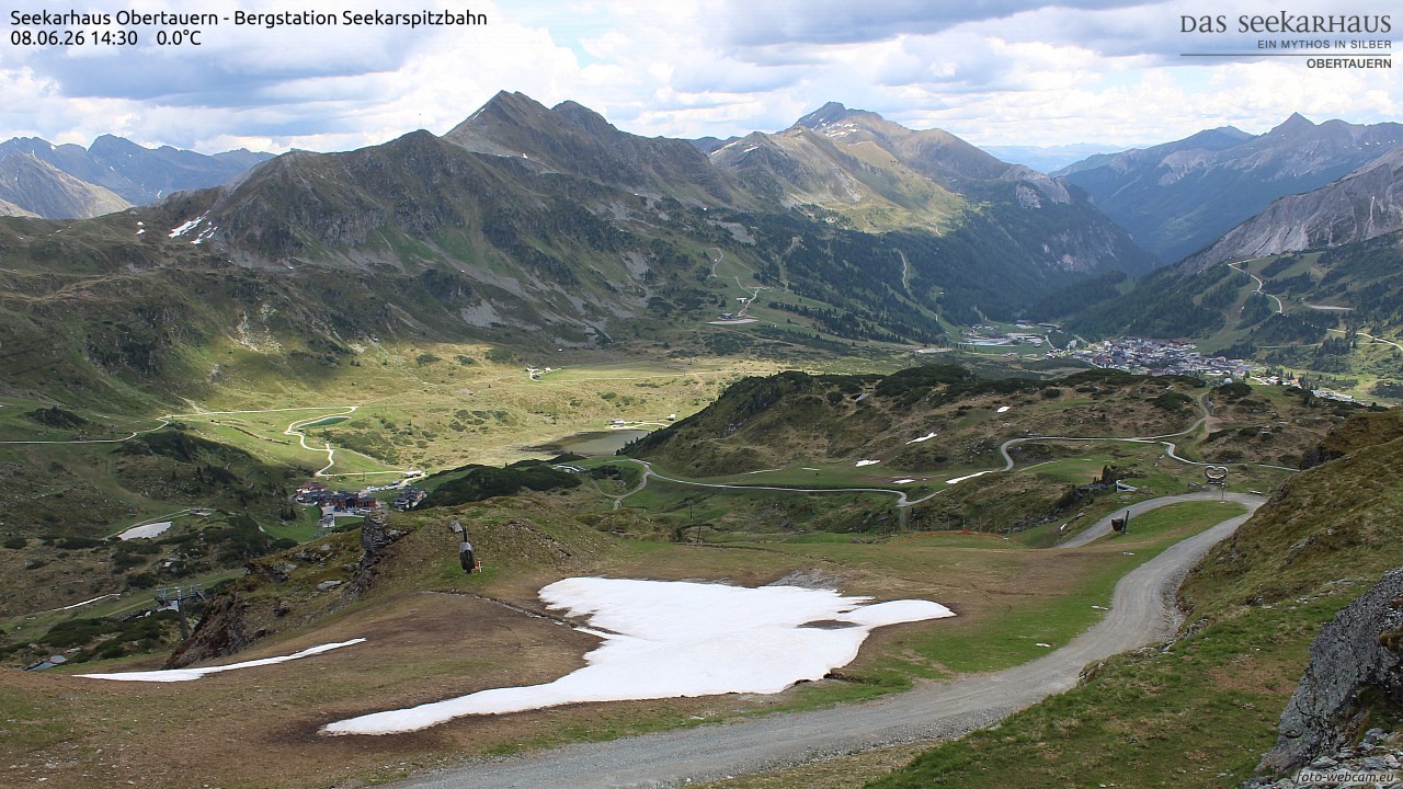 Archiv Foto Webcam Obertauern: Seekarspitz top station