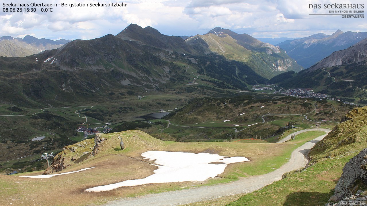 Archiv Foto Webcam Obertauern: Seekarspitz top station