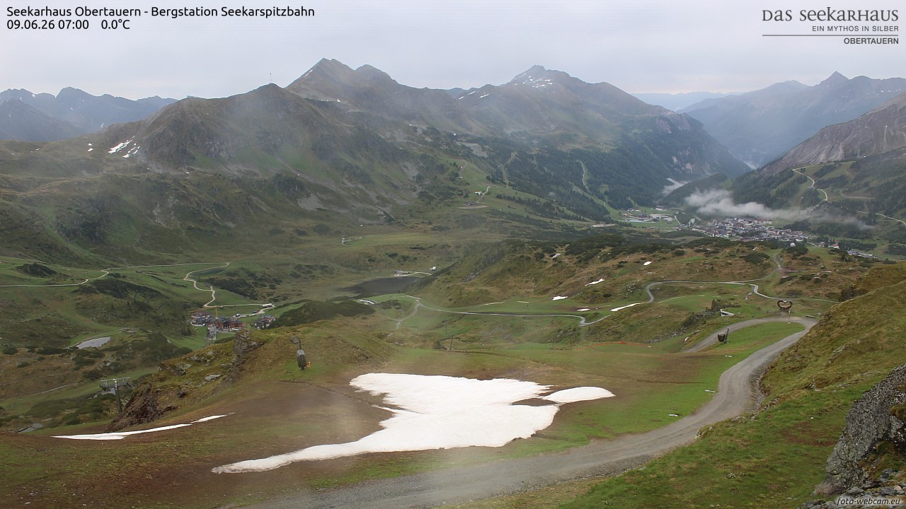 Archiv Foto Webcam Obertauern: Seekarspitz top station