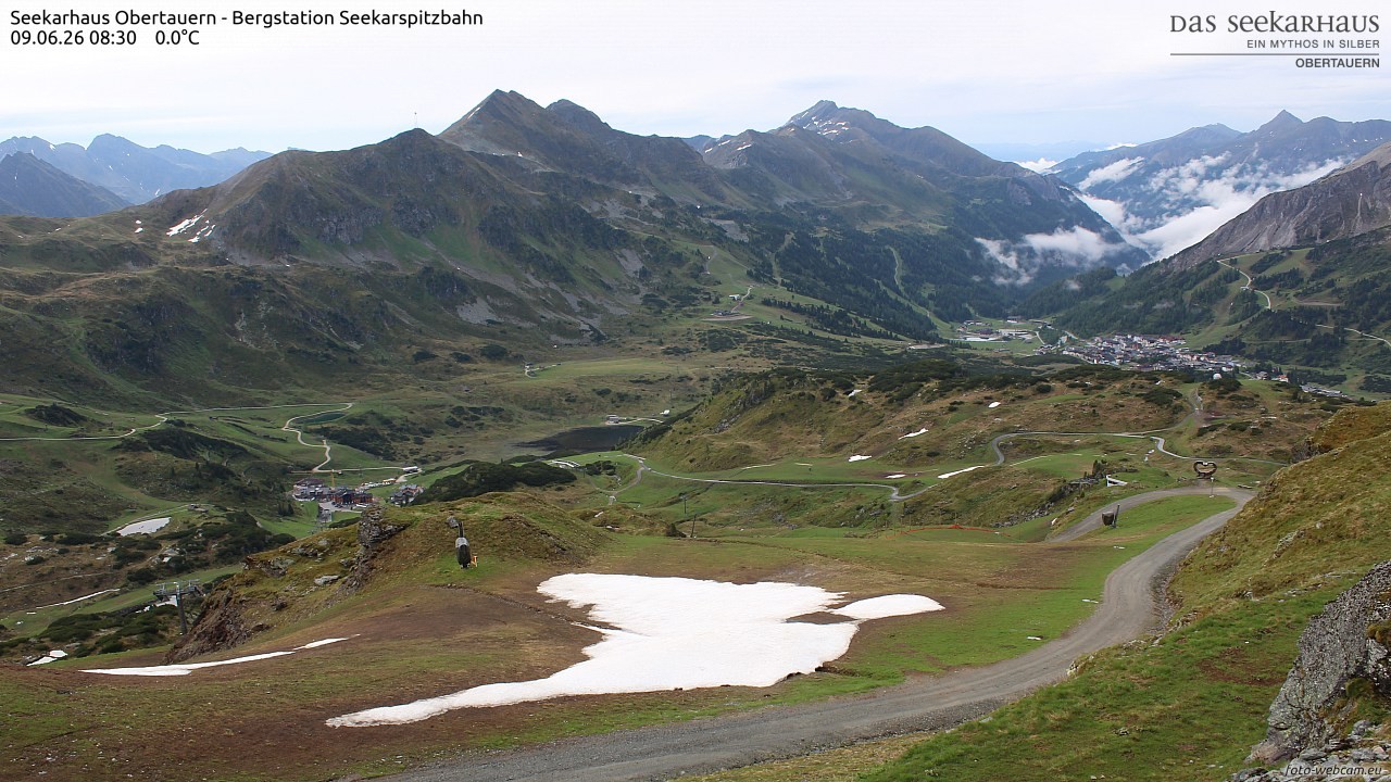 Archiv Foto Webcam Obertauern: Seekarspitz top station